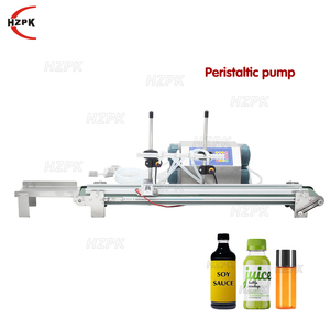 HZPK Nozzles Tabletop Peristaltic Pump Filling Machine for Droppers Automatic Conveyor Filling Machine With Conveyor Filling Mac - Product Image 1