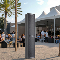 Enceinte colonne Line Array professionnelle EXW à double ABS, haute puissance, impédance néodyme pour sonorisation de scène professionnelle