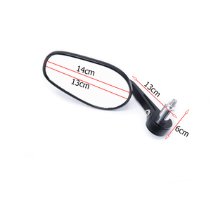 Specchietti retrovisori per moto in lega di alluminio con Design posteriore a foglia posteriore con specchietti per moto personalizzati per manubrio da 7/8 ''22mm - Product Image 4