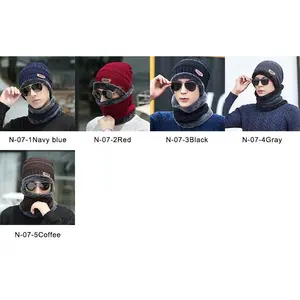 Plain Beanies Warm Ski Fashion Ear Muff Caps Beanie Unisex Winter Knitted Hats For Men