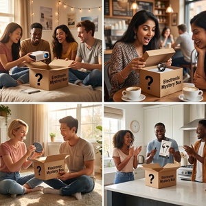 Nueva Caja Misteriosa Electrónica Digital Avanzada con Artículos Aleatorios (<span class=keywords><strong>5</strong></span>-10 Piezas): Auriculares, Reloj Inteligente, Teléfono Móvil, Venta al Por Mayor, 100% en Caja - Product Image 4