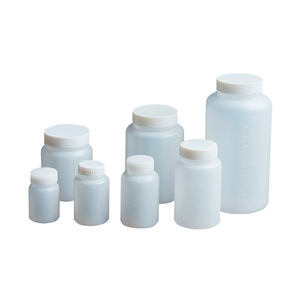 Botella de Reactivo de Plástico O'Kayme de 1000 ml, Cilíndrica, de Boca Ancha, Recipiente para Muestreo de Laboratorio - Product Image 4