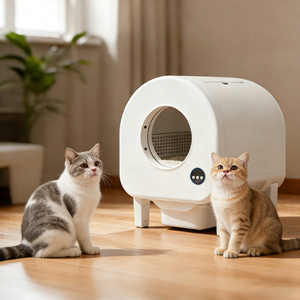 Bac à litière auto-nettoyant pour chat, à faible bruit, toilette intelligente pour chaton - Product Image 1