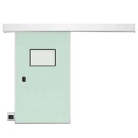 Porte coulissante automatique sans contact intelligente pour hôpitaux et cliniques Porte médicale hermétique en acier inoxydable