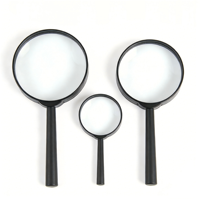 Loupe de lecture portable et de bureau à double usage, lentille 40-100 mm, pour personnes âgées, étudiants et observation