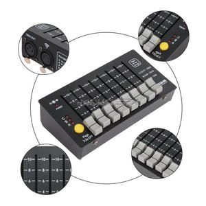 Batterie <span class=keywords><strong>DMX</strong></span> <span class=keywords><strong>Console</strong></span> <span class=keywords><strong>24</strong></span> <span class=keywords><strong>Canaux</strong></span> Mini Contrôleur <span class=keywords><strong>DMX</strong></span> Stade & Eclairage DJ Équipement MOKA SFX - Product Image 3