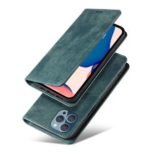 Funda de Cuero para iPhone 14 Pro Max, Lujosa, con Ranura para Tarjetas y Tapa Abatible para iPhone y <span class=keywords><strong>Samsung</strong></span> - Product Image 4