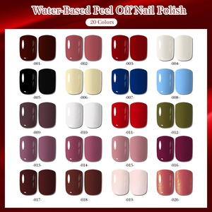 Nuevo Esmalte de Uñas Desprendible a Base de Agua, Blanqueador, Inodoro, de Secado Rápido, <span class=keywords><strong>Transparente</strong></span> y Brillante, 7.5ml, Set en Caja de Regalo para Estudiantes - Product Image 2
