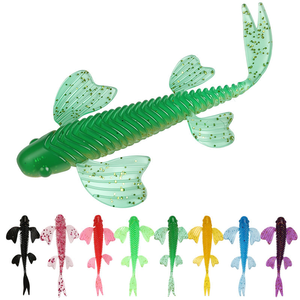 Printed Artificial Soft Bait Silicone Lure Without Hooks for Trout & Carp River Lake Stream Ocean Boat Fishing Tackle - Product Image 1