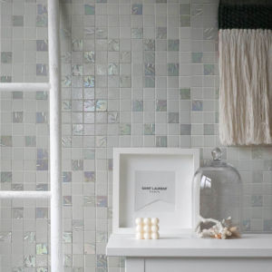 Carreaux de parquet en mosaïque moderne en émail avec motif graphique luminescent imprimé, design de lance, épaisseur de 6 mm, appartement, cuisine, salle de bain, sol de <span class=keywords><strong>piscine</strong></span> - Product Image 1