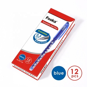 Bolígrafo de Gel Borrable Foska, Color Azul, Punta Fina de 0.5mm, para Diario, Trabajo Escolar, <span class=keywords><strong>Tareas</strong></span> de Oficina, Toma de Notas, Gran Venta - Product Image 5