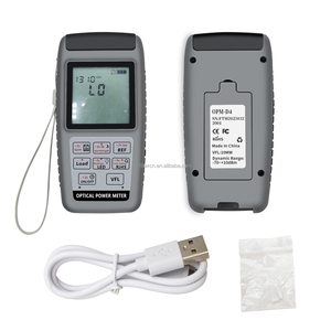 เครื่องวัดพลังงานแสงไฟเบอร์ออปติก FUJITOMO D4 OPM 4 in 1 พร้อม VFL +10MW 650nm +ไฟ LED + เครื่องทดสอบ RJ45 สำหรับทดสอบสายไฟเบอร์ Ftth - Product Image 3