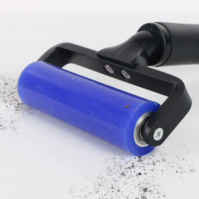 High Adhesive Reusable Silicone Roller Industrial Cleanroom Dust Remover for PCB LCD Surface Cleaning