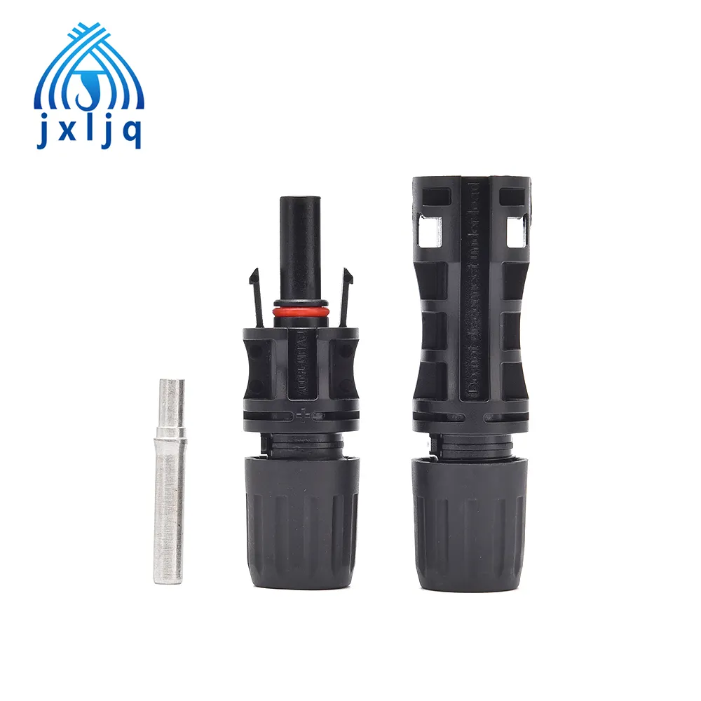 MC 4 Connector Pin Wire Waterproof IP67 30A 45A 1000V DC Cable 2.5/4/6mm2 MC 4 Male Female Set for Solar PV Panel System