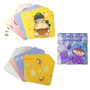 Jeu de cartes <span class=keywords><strong>interactif</strong></span> pour fête, vérité ou défi, jeu de société amusant pour la construction d'équipe, accessoires de jeu - Product Image 2