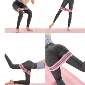 <span class=keywords><strong>Fascia</strong></span> di resistenza in tessuto di alta qualità per la palestra di casa allenamento Fitness efficace strumento di allenamento per lo Yoga Pilates Ring esercizio - Product Image 4