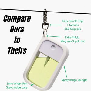 Hot Selling Refillable Empty <b>Plastic</b> Hand Sanitizer Credit Card Perfume Mist <b>Pocket</b> Spray Bottle - Product Image 3
