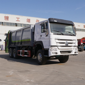 Camion à ordures HOWO 6*4 d'occasion personnalisable 375 ch LHD/RHD avec prix d'usine - Product Image 1