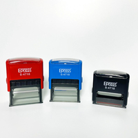 Sello de tinta automática de goma Logotipo de sello rectangular personalizado gratis