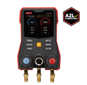 UNI-T UT336E KIT Digital Manifold + Wireless Temp Clamps Superheat/Subcooling, APP Remote A1/A2L/A2/A3/B1 L382 - Product Image 3