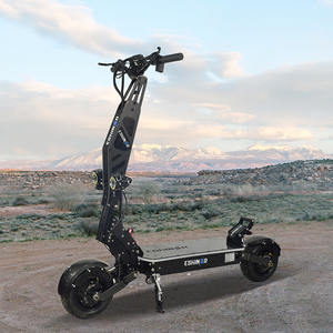<b>72V</b> 40AH Lithium <b>Battery</b> 50-75 Miles Long Range 8000w Dual Drive E Scooter 11inch Off Road NFC Start Adult Electric Scooter - Product Image 1