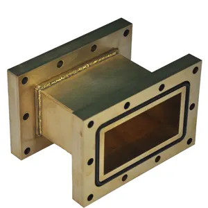 Waveguide OEM Customized 1500kw Rectangular Waveguide Copper Rectangular Waveguide Copper Magnetron Microwave Wave Guide