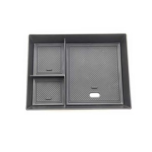 Boîte de rangement pour voiture, pour Tesla Model 3, console centrale, en plastique, design moderne avec plusieurs compartiments - Product Image 4