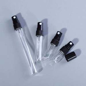 2ml 3ml 5ml 10ml Small <b>Perfume</b> Atomizer Vials <b>Sample</b> Glass <b>Bottle</b> With Plastic Spray Pump Mini Tester <b>Bottles</b> - Product Image 5