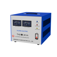 Stabilisateur de tension monophasé 3 kVA SVC AVR TND de type pointeur, personnalisable pour applications résidentielles et commerciales