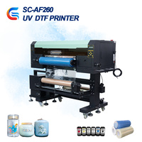 Impresora UV DTF Senchro de 60 cm (24 Pulgadas) 2 en 1 para Impresión y Laminación, Cabezal de Impresión Epson I3200, Tinta UV Nueva, 1 Año de Garantía, Automática, RIIN