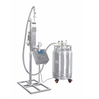 Doseur d'azote contrôlé par PLC, machine de dosage d'azote liquide