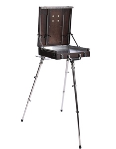 Chevalet portable Huixishi Art réglable de style français avec trépied, en bois et métal, pour la peinture sur le terrain et en <span class=keywords><strong>studio</strong></span> - Product Image 6