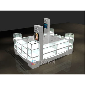 Kiosk Marble Fixture Kiosk Jewelry Display Cabinet Marble Design Retail Jewelping Mall Treasure <strong>Center</strong> Kiosk Jewelry Cabinet OEM - Product Image 2