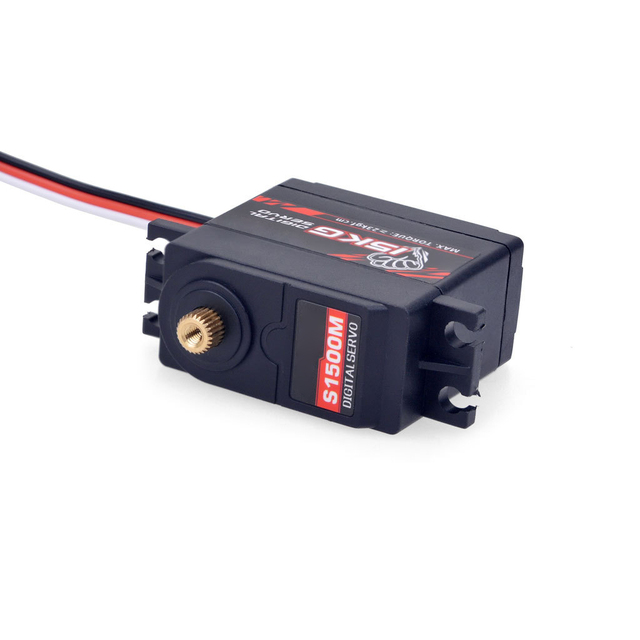 High Torque 12v Brushless Dc S1500M 15KG Digital Servo Metal Gear Motor Box for 360° Rotation Drone Accessories