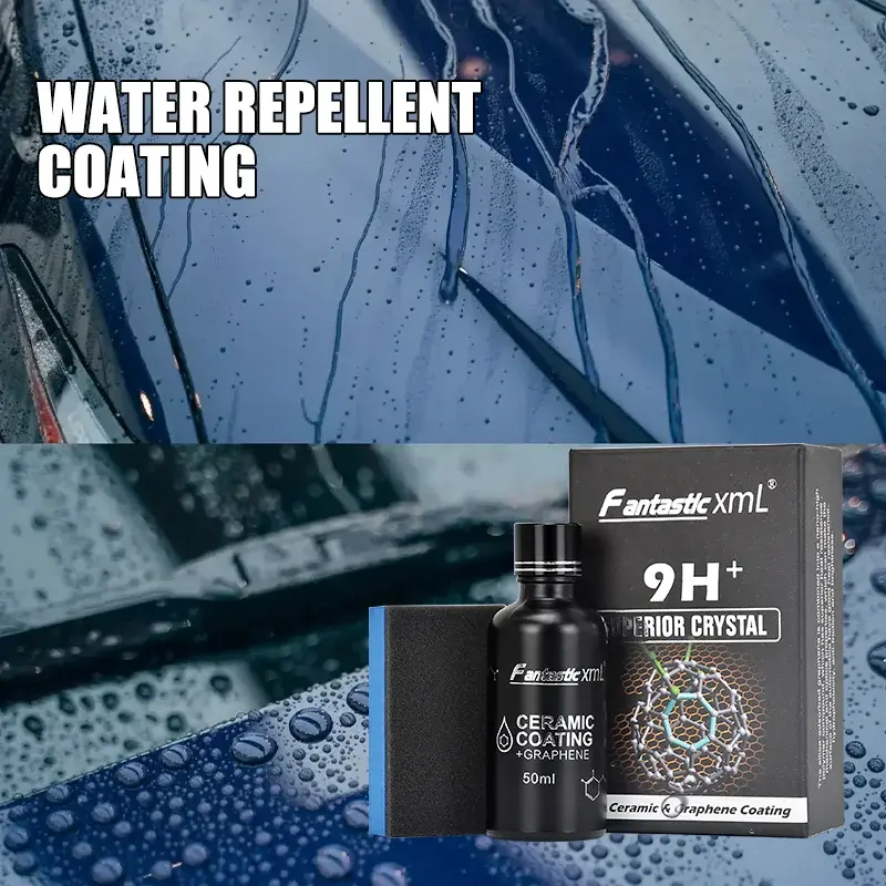 Оптовая цена 9H нано водонепроницаемое автомобильное противопылевое покрытие для стекла