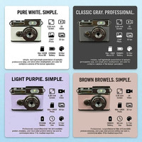 Mini appareil photo numérique de poche pour enfants, pour photos et vidéos, cadeau, vente au détail, fournisseur OEM, marque privée