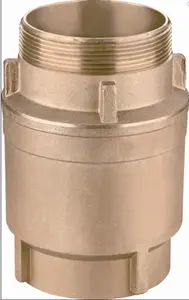 Brass vertical non return 4" Male inlet*Femal outlet check valve Threaded