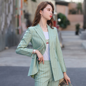 Mode professionnelle dames vêtements femmes costume tempérament à la mode l'entreprise femmes costumes ensemble - Product Image 5
