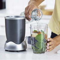 Blender nutritionnel professionnel sans BPA, 600W, électrique, multifonctionnel, centrifugeuse, capacité de 1,5L, lames en acier inoxydable, usage domestique