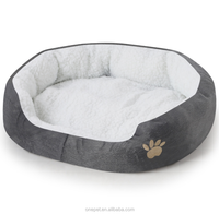 Promotion d'usine : Coussin chaud en peluche pour animaux de compagnie, lit doux pour chiens et chats