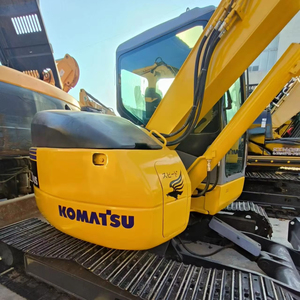 Presque neuf, puissant, petit projet de construction, excavatrice sur chenilles Komatsu PC78US d'occasion de 8 tonnes - Product Image 2