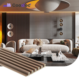 Wandpaneele für Industrie und Büro aus PVC in Marmoroptik | Geriffelte Lamellenpaneele aus Holz-WPC für die Innenwandverkleidung - Product Image 3