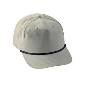 Casquette de baseball personnalisée avec logo, 6 panneaux, en coton, réglable, snapback, unisexe, décontractée, avec impression frontale et design de lettres blanches - Product Image 1