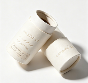 Custom Luxury Essential Oil Paper Tube 10ml Custom Embossed Recyclable Craft Paper Packaging - Product Image 5