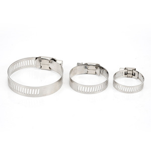 Zoni Stainless Steel <b>Hose</b> <b>Clamps</b> 16mm For Pipe Repair And Replacement Pneumatic Hardware - Product Image 1