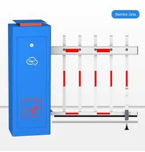 Tenet TB61 Barrera de tráfico vial Velocidad ajustable Estacionamiento Puerta Barrera DC24V Motor sin escobillas Rfid Barrera de pluma automática Puerta