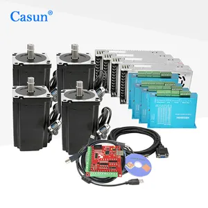 Kit Router CNC a 4 assi Nema 34 motore passo-passo ad anello chiuso e Driver HBS86H con CE e Rohs