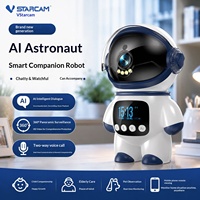 2027 Visicadon Sistem Pengawasan Nirkabel Rumah Kamera AI CMOS 1080P HD Asisten Suara Pintar Robot Pendamping Anak IP67