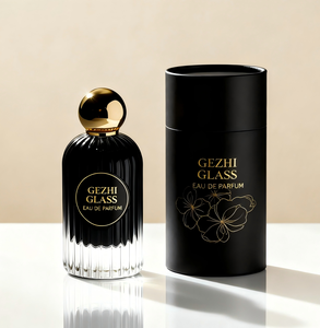 Flacone Spray per Profumo Professionale con Base Pesante e Coperchio a Sfera Dorato per Distribuzione di Profumeria di Lusso - Product Image 4