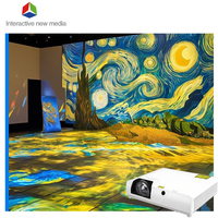 Mapeo de Medios Interactivo, Proyección 3D, Holograma Inmersivo de Realidad Aumentada, Proyectores de 6000lm, Sala de Proyección Metálica Inmersiva de 360°